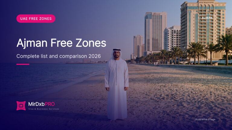 Ajman free zones: illustrative image of the Ajman corniche