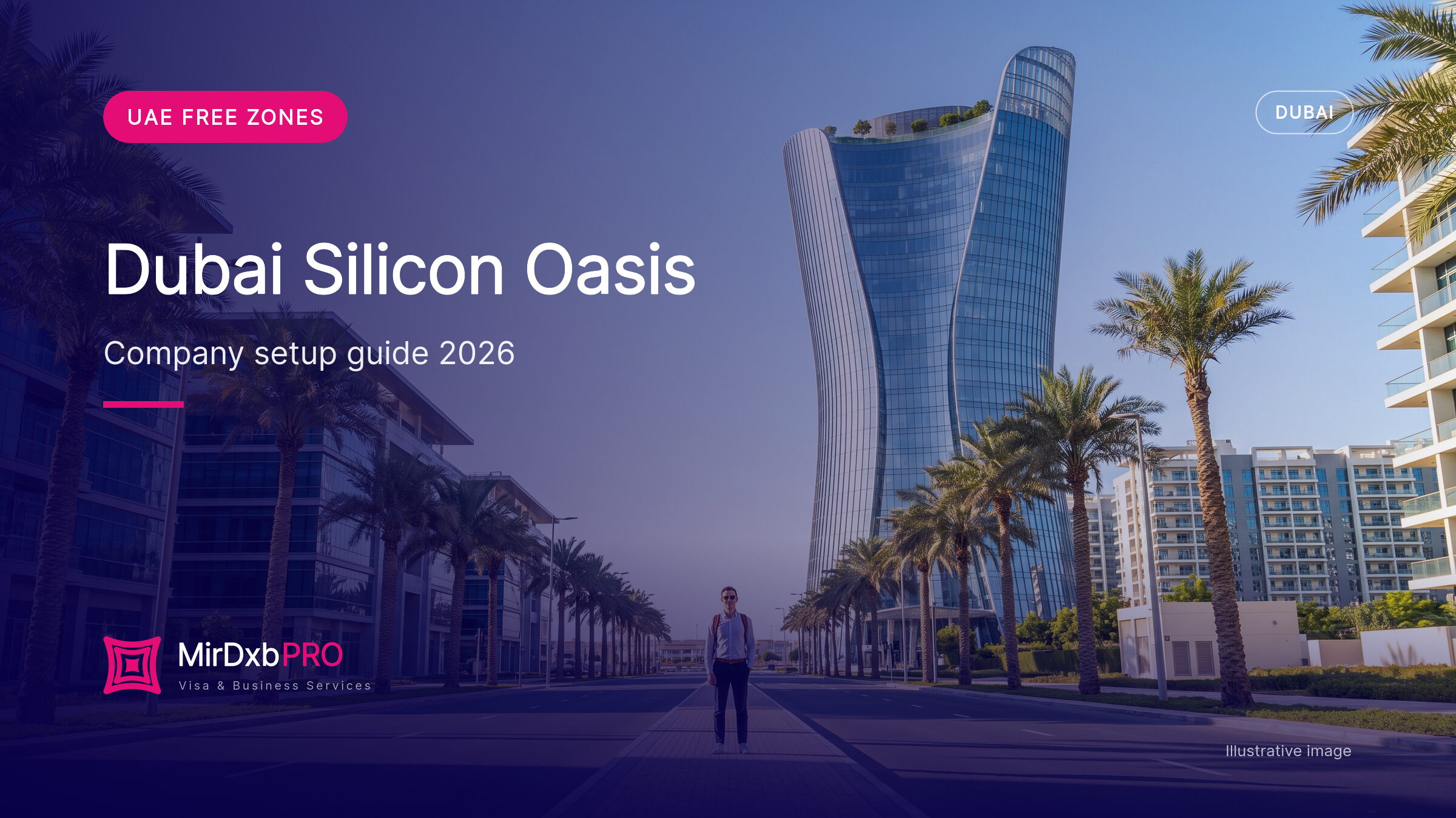 Dubai Silicon Oasis company setup: illustrative image of the technology campus