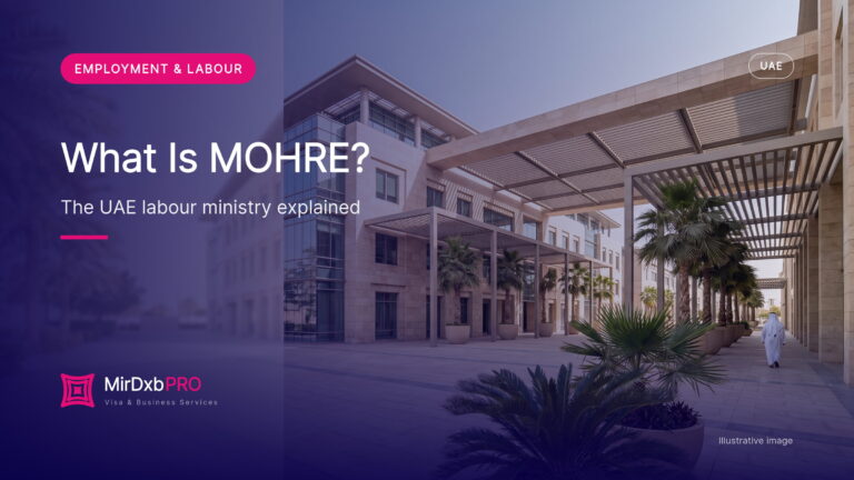 What Is MOHRE? The UAE Ministry of Human Resources and Emiratisation Explained (2026) (illustrative photo)