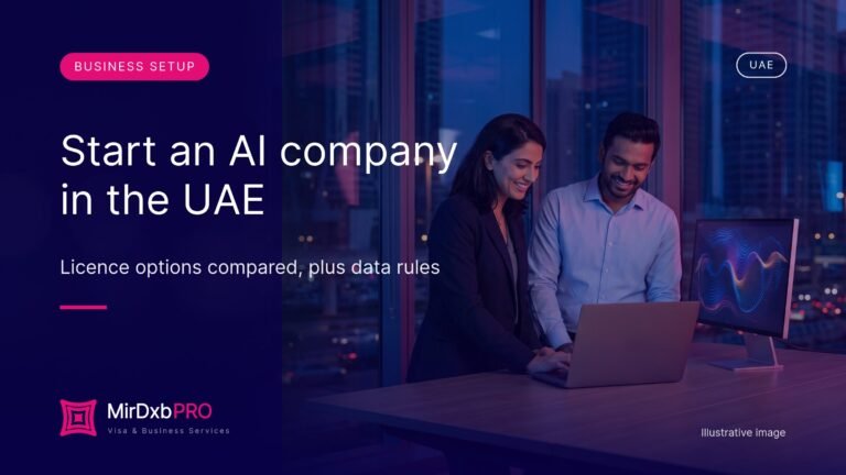 Start an AI company in the UAE - MIRDXB PRO