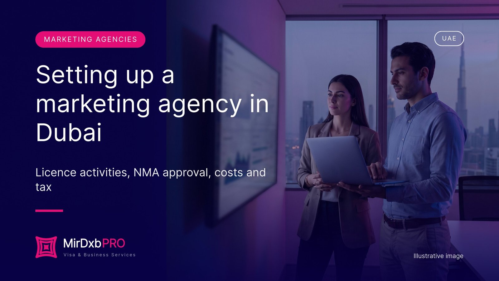 Setting up a marketing agency in Dubai - MIRDXB PRO
