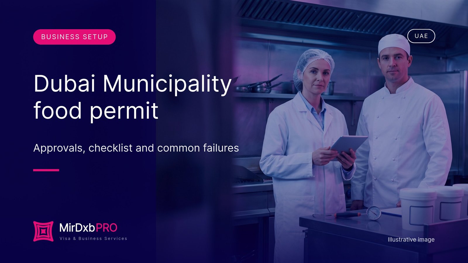 Dubai Municipality food permit - MIRDXB PRO
