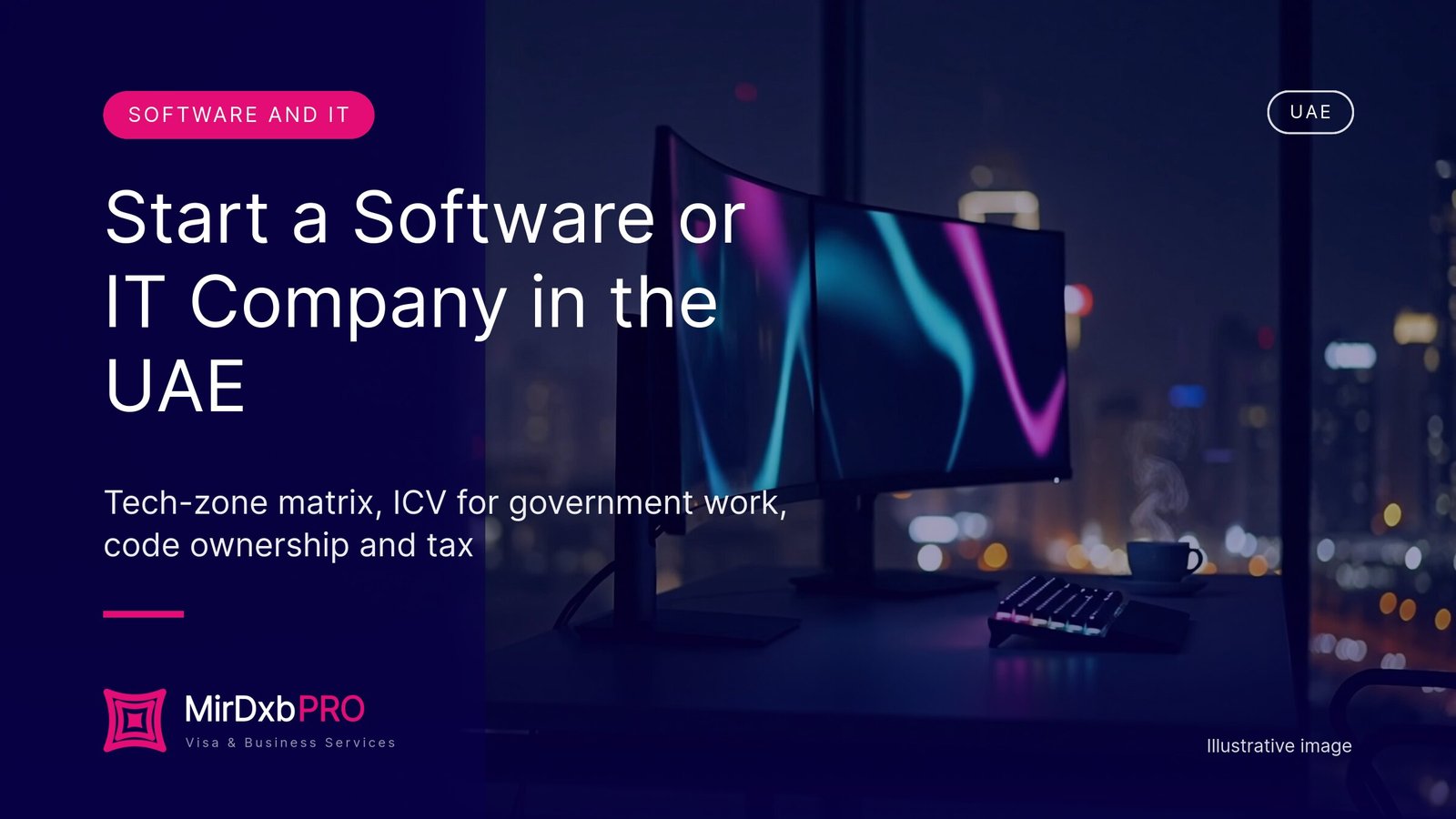 Start a Software or IT Company in the UAE - MIRDXB PRO