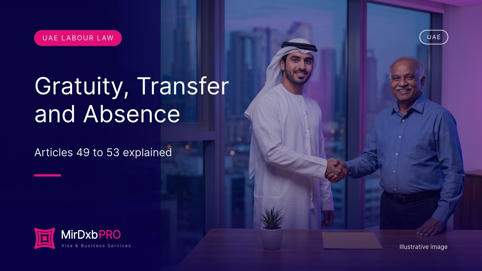 Gratuity, Transfer and Absence - MIRDXB PRO